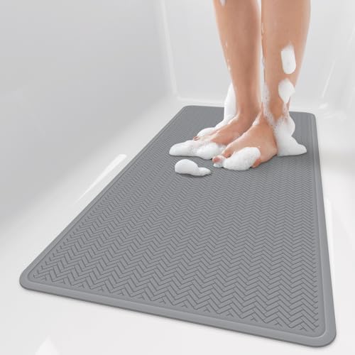 Bligli Heavy Duty Non-Slip Bathtub Mat - 36x17 Inches