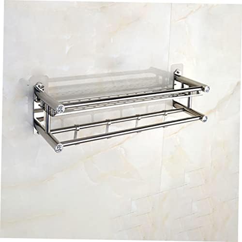 Cabilock Stainless Steel Storage Rack Over Toilet No Drilling 1