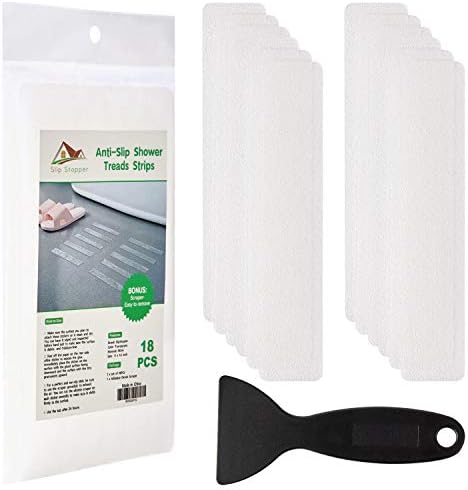 SlipStopper Non-Slip Bathtub Strips 18PCS