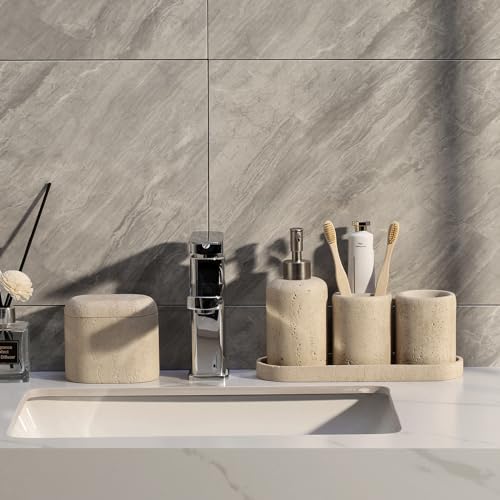Haocoott 5PCS Modern Bathroom Accessories Set