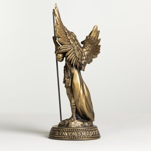102 Inch Saint Raphael Bronze Statue with Name Plate