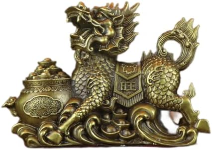 Usoway Copper Wealth God figurines Pair