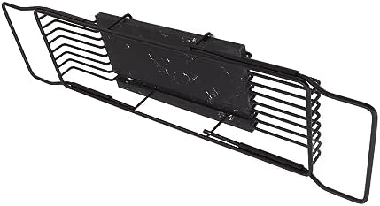 Fafeicy Metal Marble Bathtub Tray with Anti-Slip Retractable Shelves