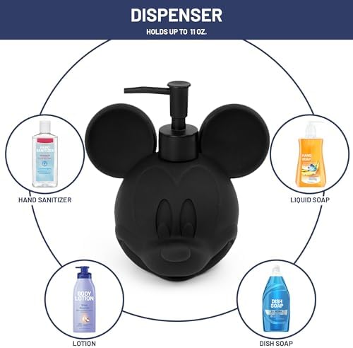 Jay Franco Disney Mickey Mouse 2-Piece Bath Set