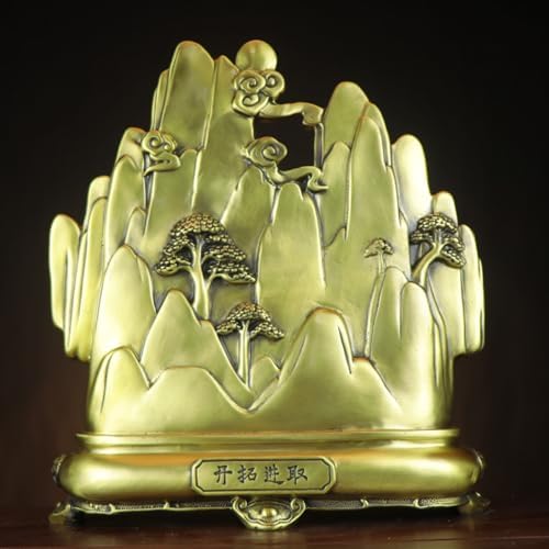 Usoway Brass Cow Decor Sculpture 46kg