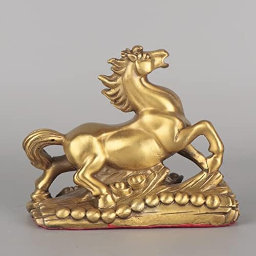 Usoway Brass Horse Sculpture 12x5x10cm