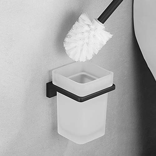 YQBUER Toilet Brush Holder Set with Deep Cleaning Brush