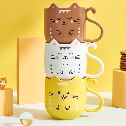 Lovely Kitten Mouthwash Cup for Home Travel
