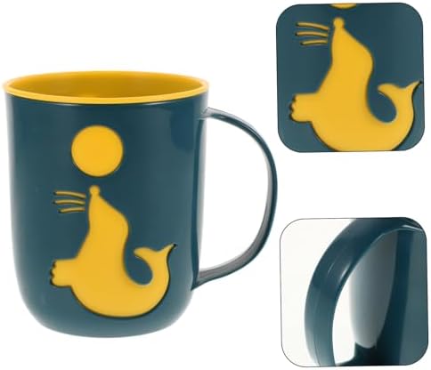 Adorable dolphin toothbrush cup travel mug for kids