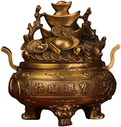Usoway Copper Wealth Basin Collectible Figurine
