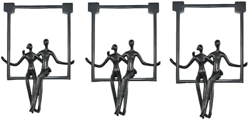 Natural Design Architecture Lifestyle N Swinging Couple Sculpture