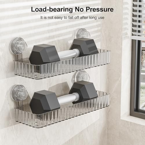 Ankoox Removable Suction Cup Shower Caddy