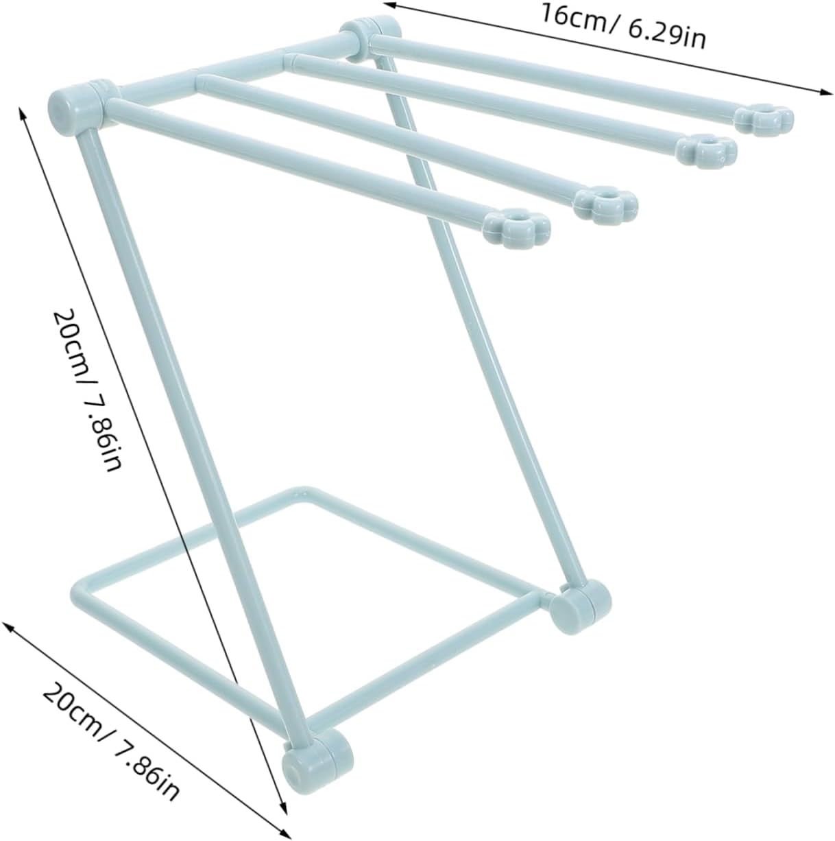 ULTECHNOVO Foldable Towel Rack for Kitchen Bathroom