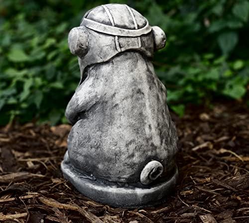 OLOMA Concrete Pig Outdoor Garden Sculpture