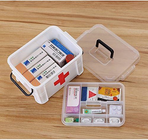 BEESS First Aid Kit Medicine Cabinet for Home Use