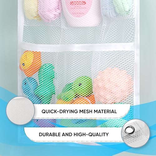 Handy Laundry 2-Pack Shower Organizer with 9 Pockets 1