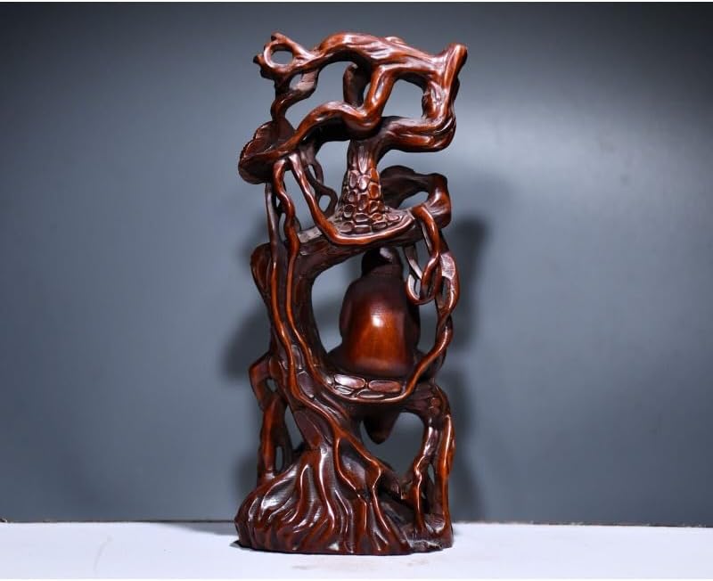 LimpaC Handcrafted Boxwood Dharma Statue