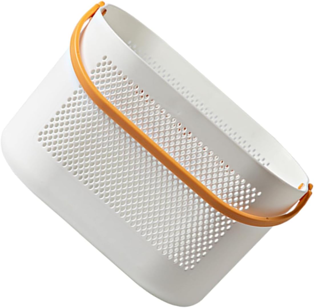PERSELOSO Portable Plastic Shower Basket Organizer with Ventilation and Handle