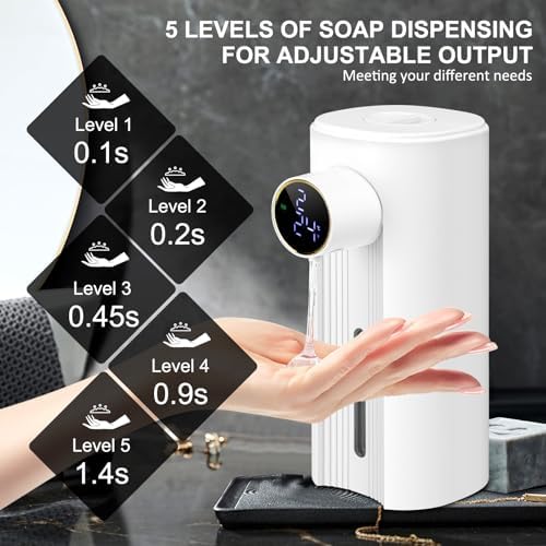 Blancel Smart Touchless Soap Dispenser with LCD Display
