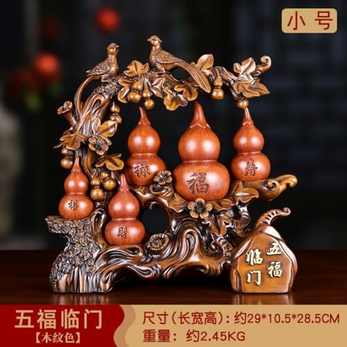 New Feng Shui Resin Wealth Statue - 32cm Home Decor