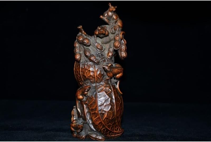 LimpaC Mini Boxwood Animal Wealth Statues