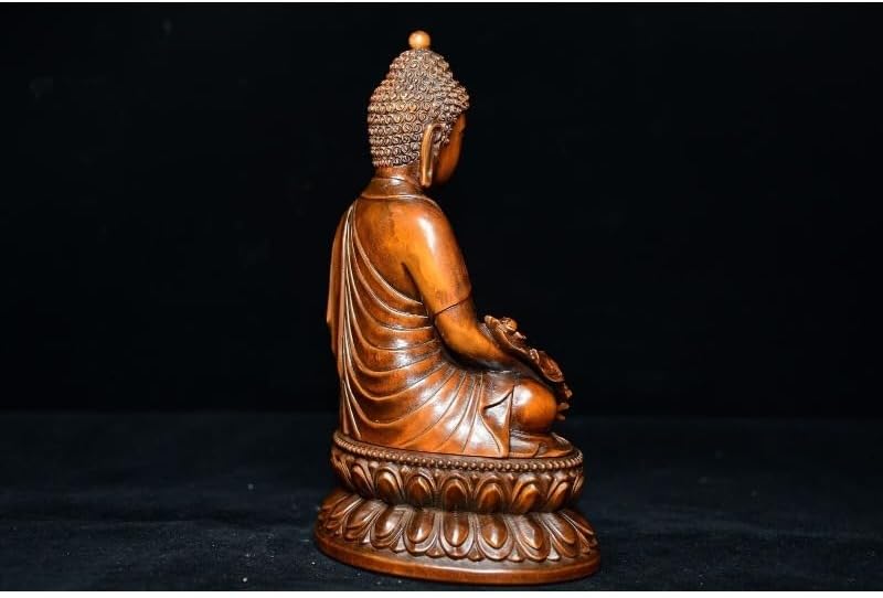 LimpaC Mini Boxwood Medicine Buddha Statue 1