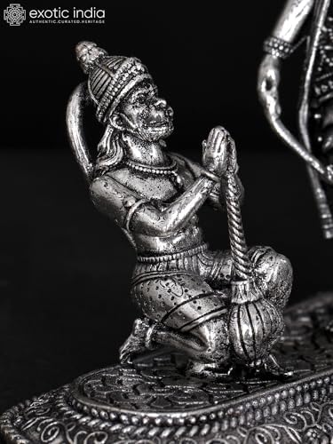 Exotic India Superfine Ram Darbar Brass Statue 1