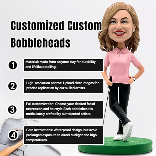 Custom Golf Bobbleheads for Personalized Gifts 1