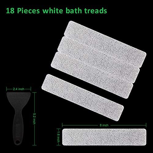 SlipStopper Non-Slip Bathtub Strips 18PCS