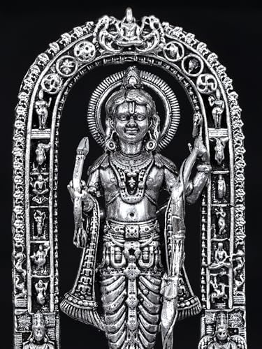 Exotic India Shri Ram Lalla Brass Statue