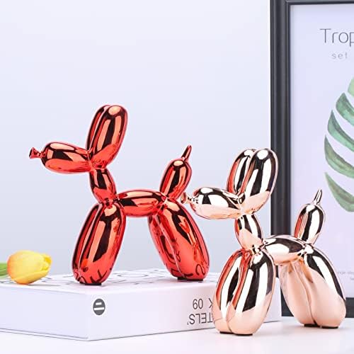 Balloon Dog Sculpture Modern Home Decor Statues