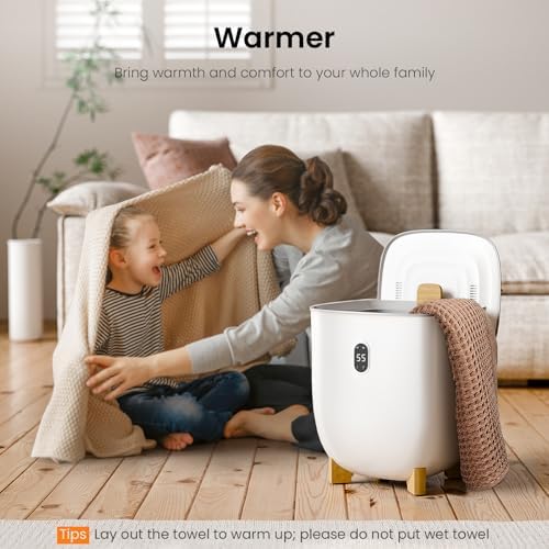 Electactic 25L Towel Warmer with 2 Modes and LCD Screen