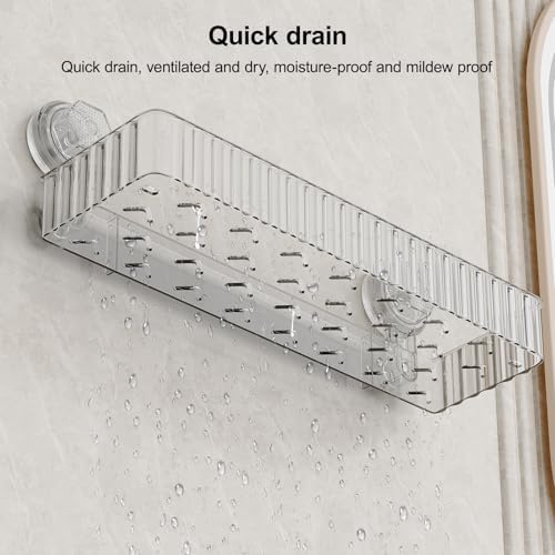 Ankoox Removable Suction Cup Shower Caddy