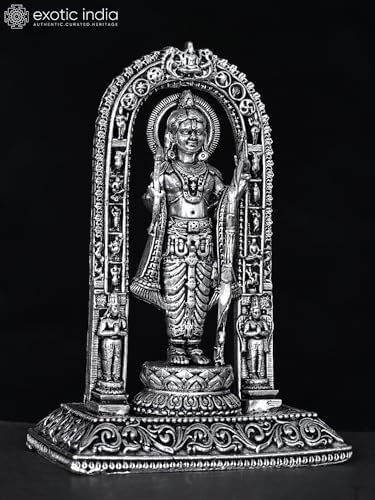 Exotic India Shri Ram Lalla Brass Statue