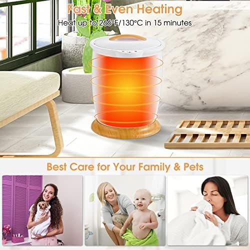 Tangkula Towel Warmer Bucket 20L Luxury with Fragrance Holder