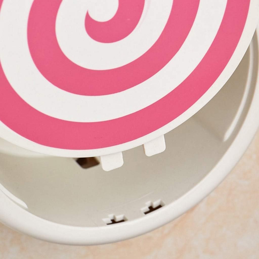 Toilet Brush Holder with Donut Design Yellow