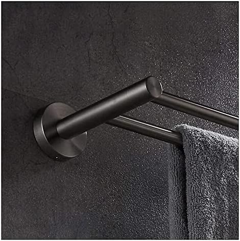 Stainless Steel Towel Rack with Storage Shelf for Bathroom
