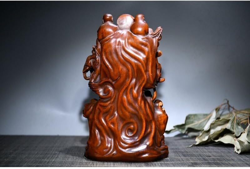 LimpaC Collection Boxwood 18 Arhats Buddha Statue