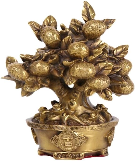 Usoway Copper Lucky Money Tree Ornament