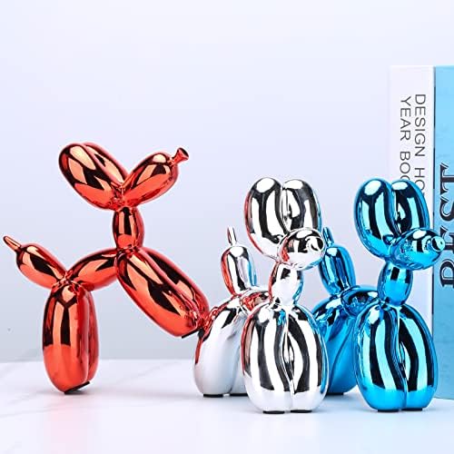 Balloon Dog Sculpture Modern Home Decor Statues