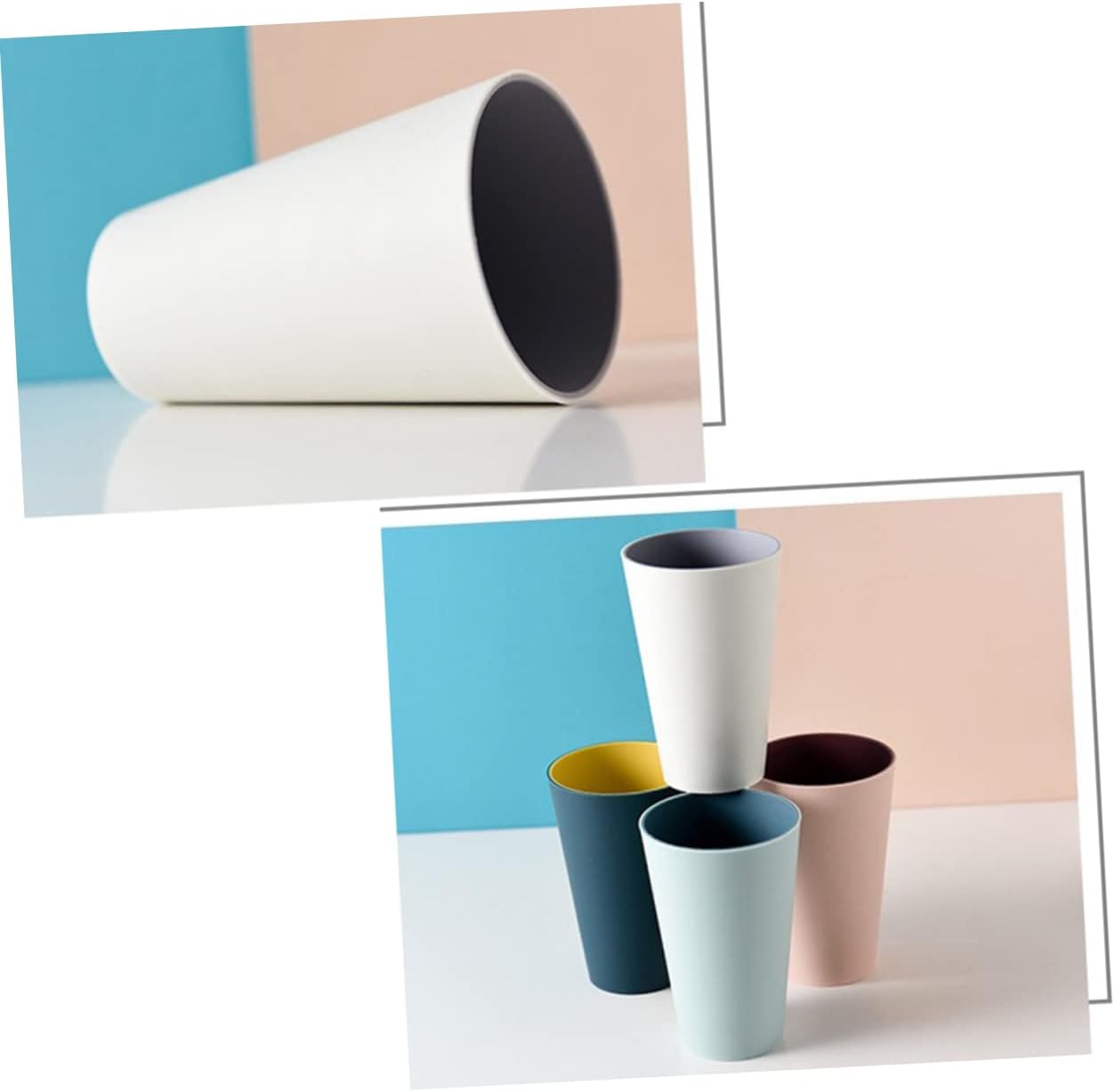 PRETYZOOM Minimalist Toothbrush Holder Tumbler