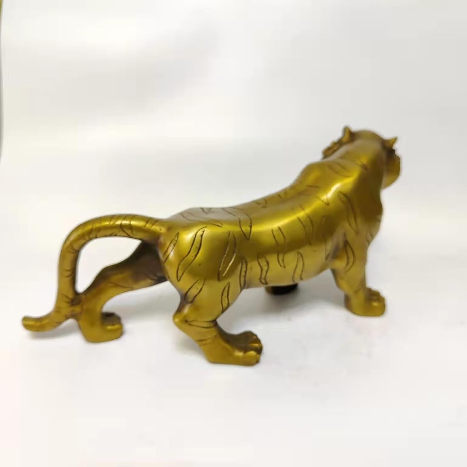 Julrybox Brass Tiger Zodiac Figurine Decor