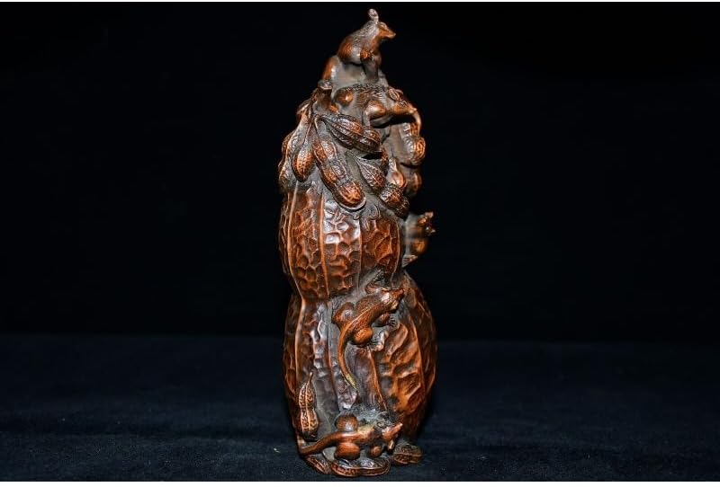 LimpaC Mini Boxwood Animal Wealth Statues