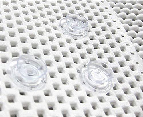 Deluxe Non Slip Bathtub Mat with Suction Cups - Pink