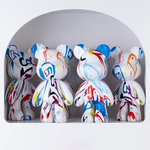 Bear Sculpture Resin Animal Statue for Home Decor