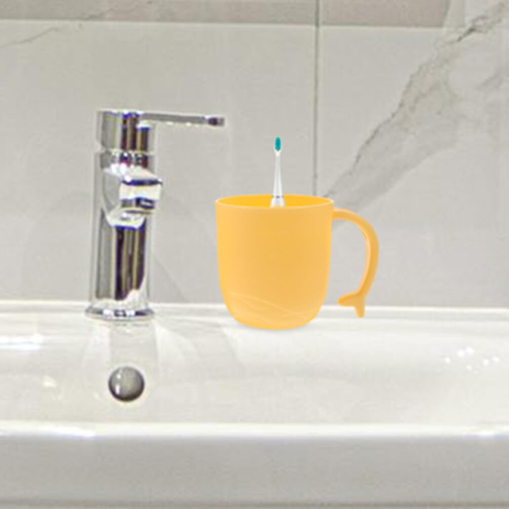 3pcs Dolphin Tail Handle Toothbrush Holder