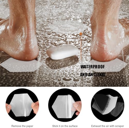 Secopad Non-Slip Bathtub Stickers with Scraper