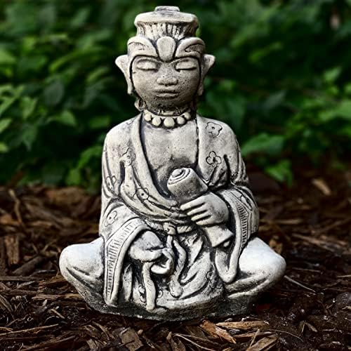 OLOMA Stone Sitting Chinese Man Statue