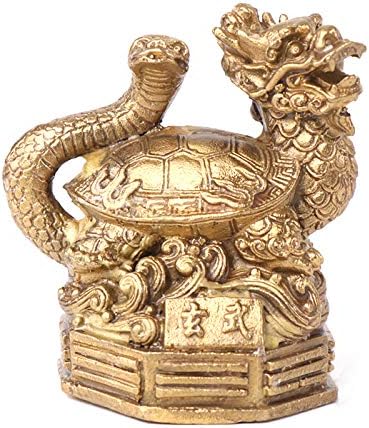 Usoway Four Directional Bronze Chinese Mythical Beasts Ornament Set