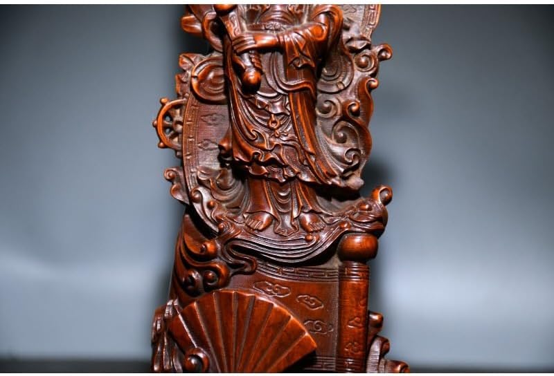 LimpaC Collection Boxwood Guanyin Statue